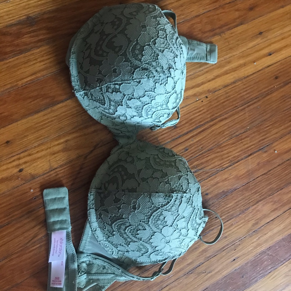 Hunter green bra